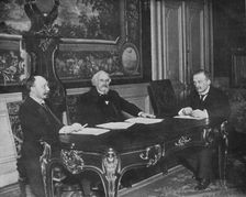 A financial conference of the Allies, Paris 1915