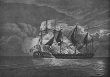 A Fine Chase and Capture c1800. Artist: John Augustus Atkinson