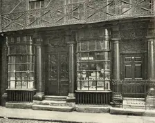 A fine shop in Artillery Row, Houndsditch, London, of the latter half of the eighteenth century (