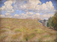 A Field of Waving Rye, 1894. Creator: Peter Hansen