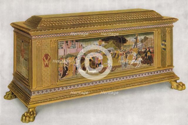 'A Fifteenth-Century Florentine Cassone', (1927). Artist: Unknown.