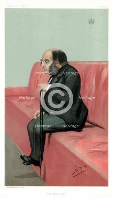 'A Fifteenth Earl', the Earl of Moray, 1898.Artist: Spy