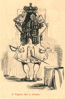 A Figure for a Crown 1897. Creator: John Leech