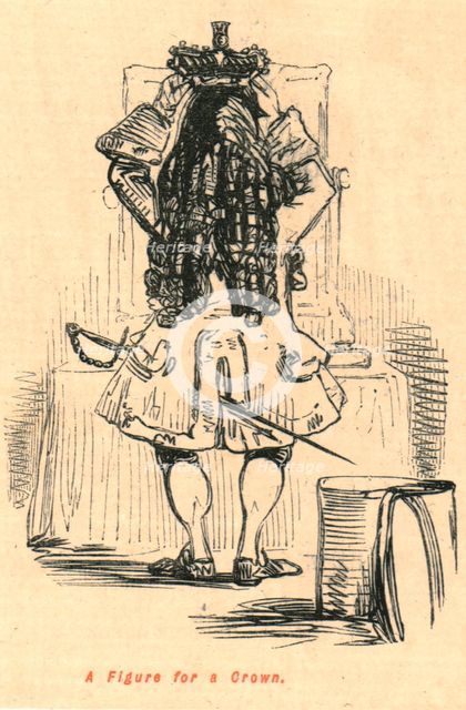 'A Figure for a Crown', 1897.  Creator: John Leech.