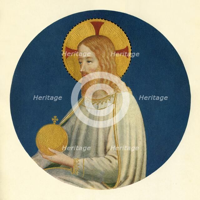 'A Figure of Christ', 15th century, (c1909). Artist: Fra Angelico.