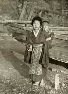 A Fisherman's Children 1910. Creator: Herbert Ponting