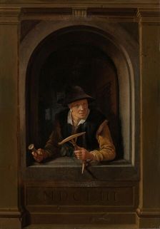 A Fisherman's Wife, 1653. Creator: Gerrit Dou