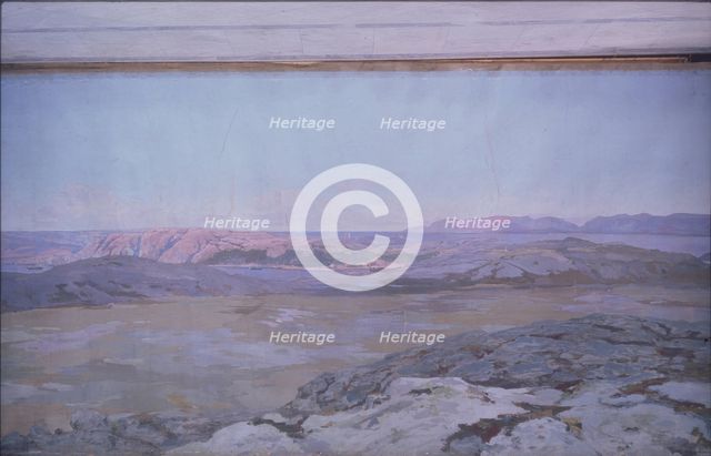 A Fjord in Norway. Artist: Borisov, Alexander Alexeyevich (1866-1934)