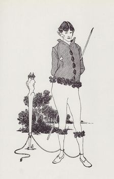 A Footnote, 1896. Creator: Aubrey Beardsley