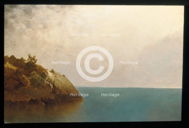 A Foggy Sky, 1872. Creator: John Frederick Kensett.