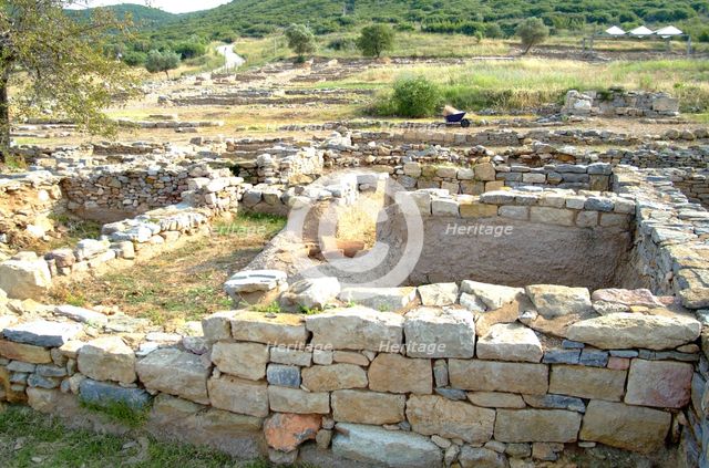 A fortified settlement in Mesembria, Greece. Creator: Samuel Magal.