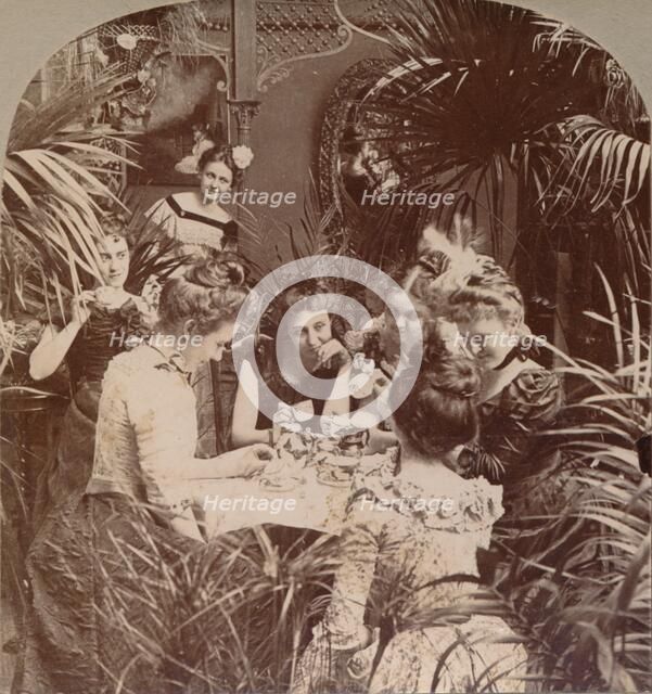 'A Fortune in a Teacup', 1901. Artist: Unknown