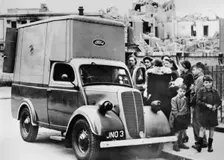 A Ford emergency food van, Bethnal Green, London, c1940-c1941
