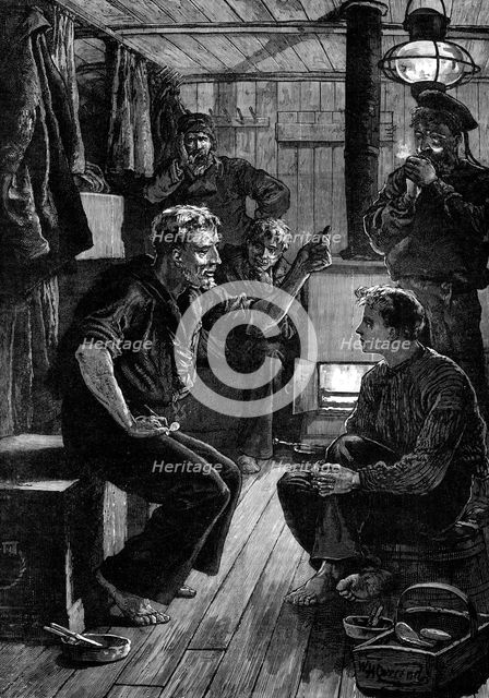 A Forecastle Yarn, 1880. Creator: Unknown.