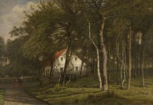 A Forester Cottage in Putte, 1894. Creator: Jean Pierre François Lamoriniere