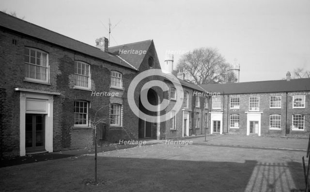A former stable yard or coach house, Lambeth Road, Lambeth, London, c1945-1980. Artist: Eric de Maré