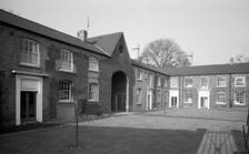 A former stable yard or coach house, Lambeth Road, Lambeth, London, c1945-1980. Artist: Eric de Maré