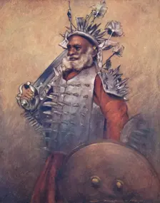 A Formidable Warrior of Rewa 1903. Artist: Mortimer L Menpes