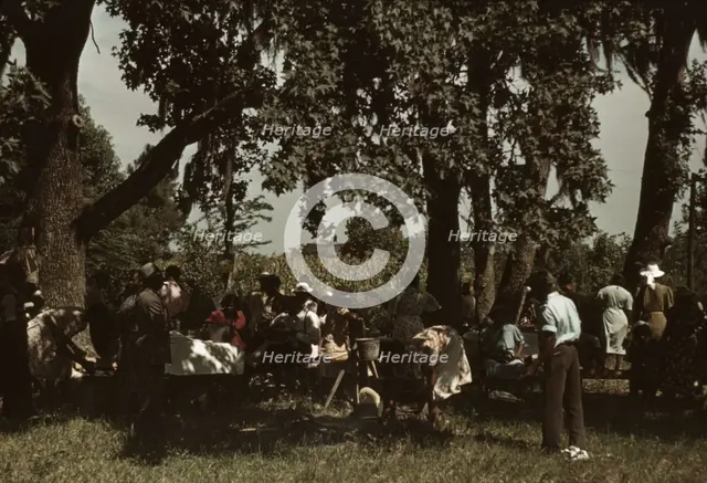 A Fourth of July celebration, St. Helena Island, S.C., 1939. Creator: Marion Post Wolcott.