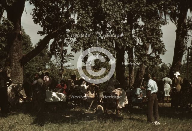 A Fourth of July celebration, St. Helena Island, S.C., 1939. Creator: Marion Post Wolcott.