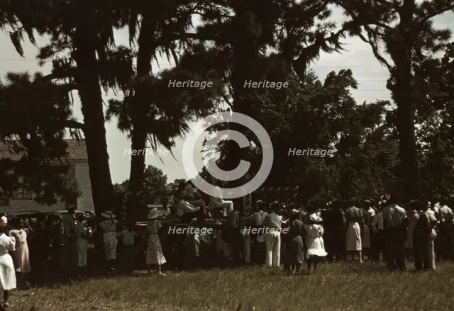 A Fourth of July celebration, St. Helena Island, S.C., 1939. Creator: Marion Post Wolcott.