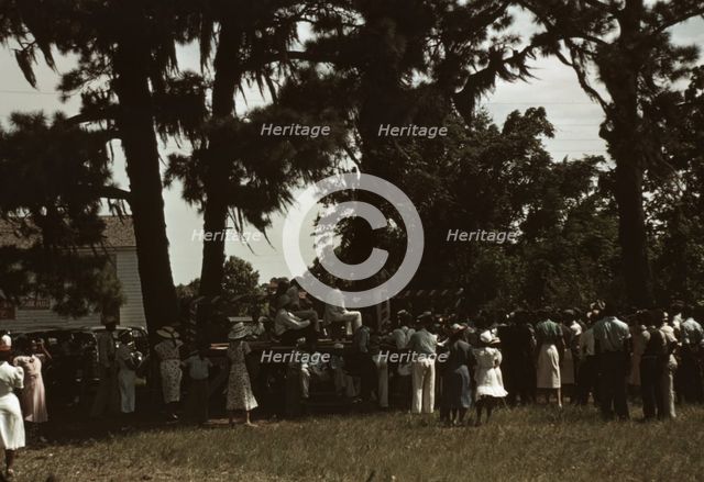 A Fourth of July celebration, St. Helena Island, S.C., 1939. Creator: Marion Post Wolcott.
