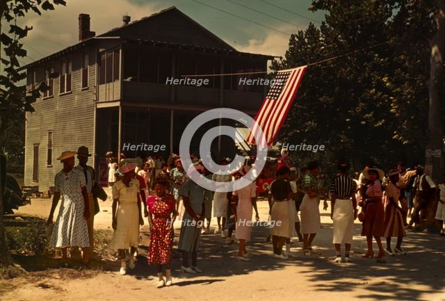 A Fourth of July celebration, St. Helena Island, S.C., 1939. Creator: Marion Post Wolcott.