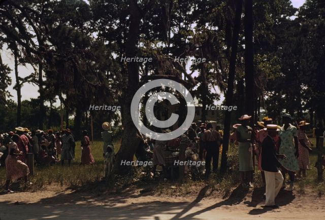 A Fourth of July celebration, St. Helena's Island, S.C., 1939. Creator: Marion Post Wolcott.