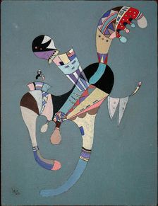 A Floating Figure, 1942. Creator: Kandinsky, Wassily Vasilyevich (1866-1944)