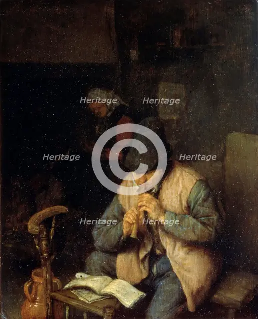 'A Flautist', c1660. Artist: Adriaen van Ostade