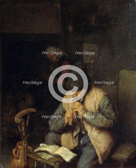 'A Flautist', c1660. Artist: Adriaen van Ostade