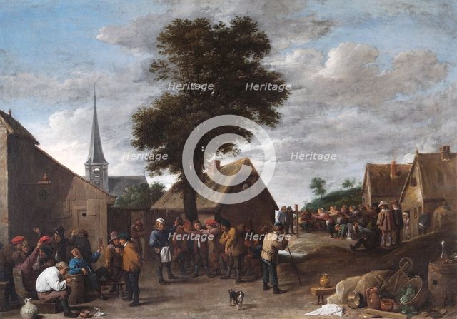 'A Flemish Village Festival', 17th century. Artist: David Teniers II.