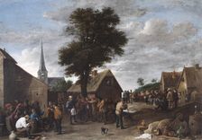 A Flemish Village Festival 17th century. Artist: David Teniers II