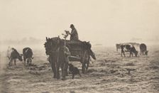 A Frosty Morning, 1890-1891, printed 1893. Creator: Dr Peter Henry Emerson