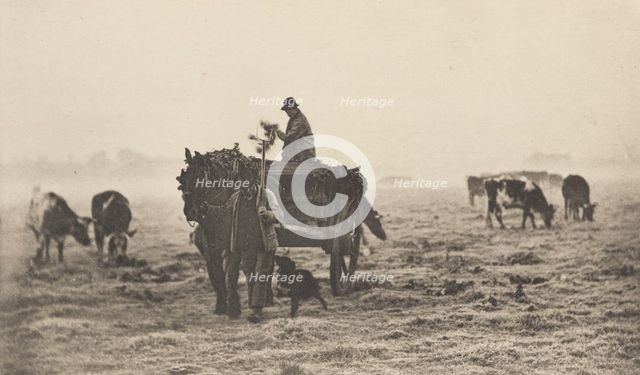 A Frosty Morning, 1890-1891, printed 1893. Creator: Dr Peter Henry Emerson.