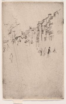 A Fragment of Piccadilly. Creator: James McNeill Whistler (American, 1834-1903)