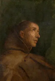 A Franciscan Saint. Creator: Peter van Lint