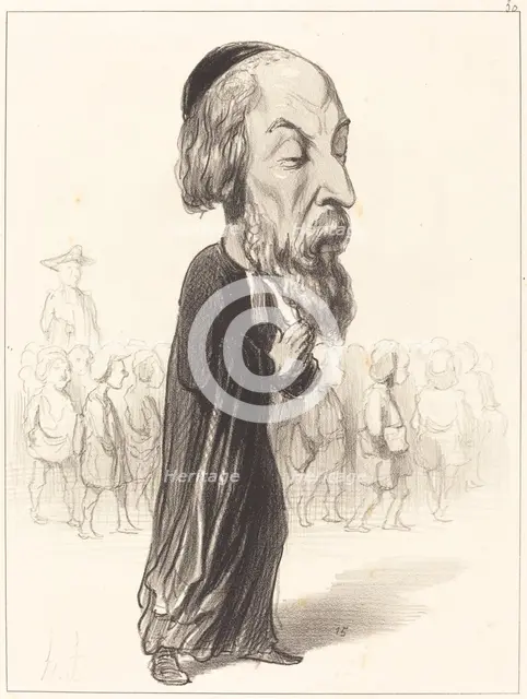 A. Fréd. Pierre comte de Falloux, 1849. Creator: Honore Daumier.