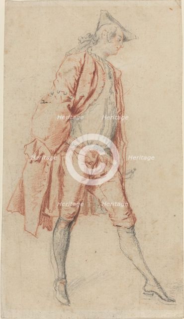 A French Gentleman Standing. Creator: Jacques Andre Portail.