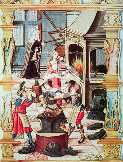 A French forging, 15th century.