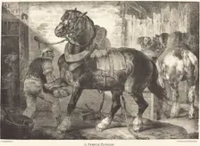 A French Farrier, 1821. Creator: Theodore Gericault