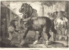 A French Farrier, 1821. Creator: Theodore Gericault