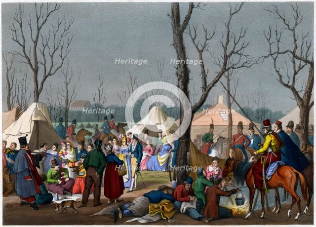A French fete, c18th century. Artist: Unknown