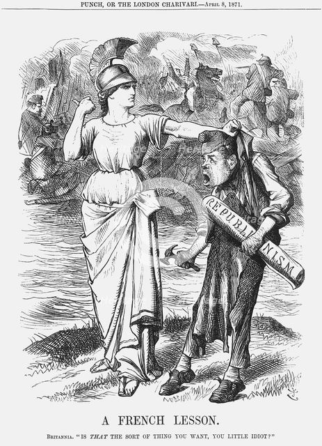 'A French Lesson', 1871. Creator: Joseph Swain.