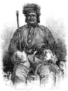 A French Métis, Canada, 19th century.Artist: Sellier