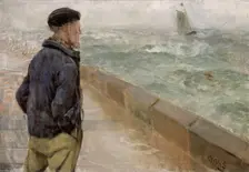 A French Sailor, 1897. Creator: Christian Krohg