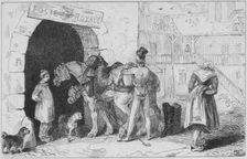 A French Post-House late 18th-early 19th century. Creator: Unknown