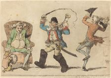 A Frenchman in November, 1788. Creator: Thomas Rowlandson