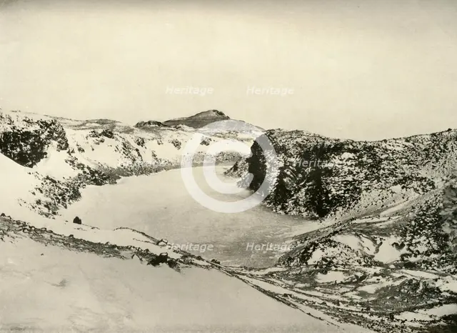 'A Freshwater Lake near Cape Barne', c1908, (1909).  Artist: Unknown.