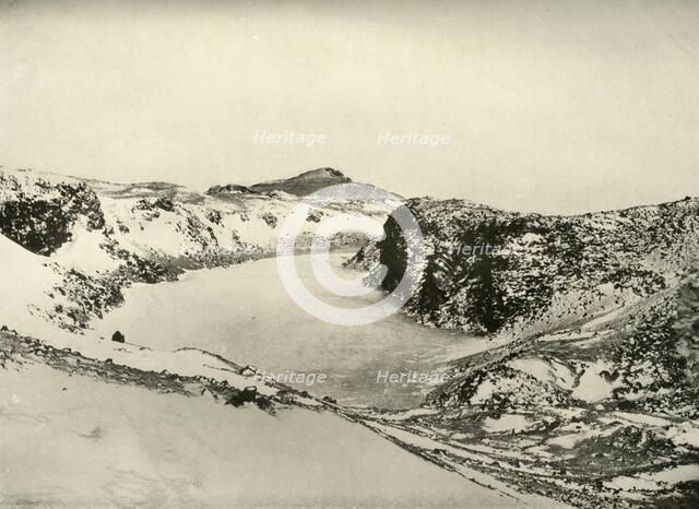 'A Freshwater Lake near Cape Barne', c1908, (1909).  Artist: Unknown.